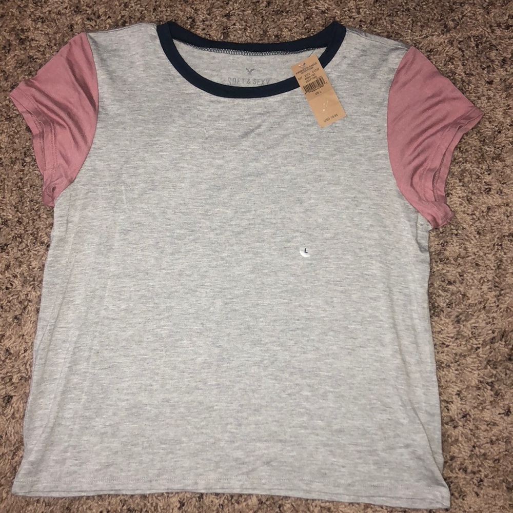 color block tee
